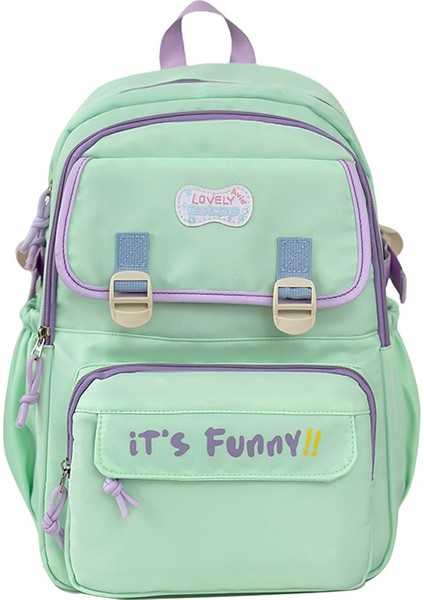 Rahat Basit Büyük Kapasiteli Okul Çantası (Yurt Dışından)