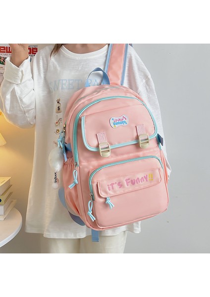 Rahat Basit Büyük Kapasiteli Okul Çantası (Yurt Dışından) modelleri