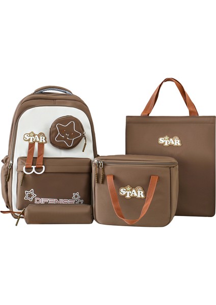 Büyük Kapasiteli Dört Parçalı Rahat Sırt Çantası (Yurt Dışından)