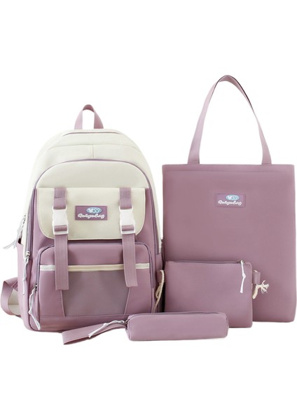 Büyük Kapasiteli Dört Parçalı Okul Çantası (Yurt Dışından)