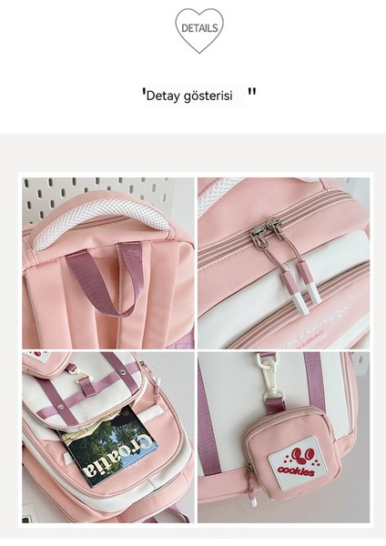 Yüksek Kapasiteli Sırt Çantası Lise Öğrencisi Üniversite Öğrencisi Sırt Çantası (Yurt Dışından) modelleri