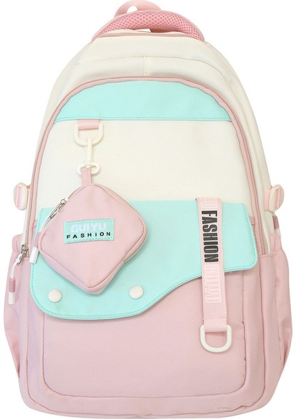 Ortaokul Lise Öğrencileri Büyük Kapasiteli Sırt Çantası Moda Moda Okul Çantası (Yurt Dışından)