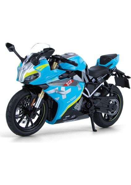 1:12 Alaşımlı Motosiklet Modeli Kawasaki Motosiklet Şok Direksiyon Oyuncak Araba (Yurt Dışından)