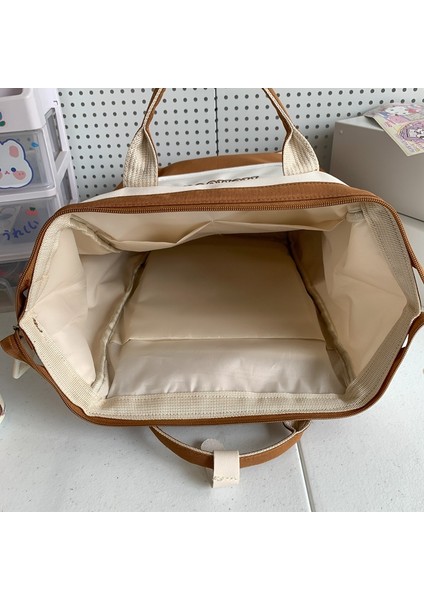 Kişilik Renk Öğrenci Okul Çantası Rahat Minimalist Küçük Sırt Çantası (Yurt Dışından) indirimleri