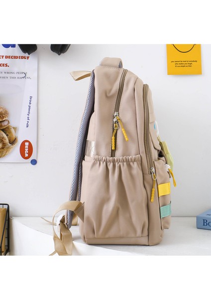 Büyük Kapasiteli Omuz Sırt Moda Kolej Tarzı Okul Çantası (Yurt Dışından) fiyatları