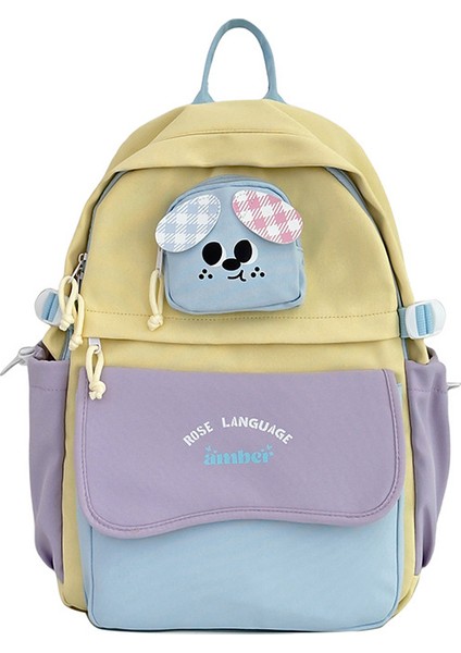 Büyük Kapasiteli Okul Çantası Seyahat Hafif Sırt Çantası (Yurt Dışından)