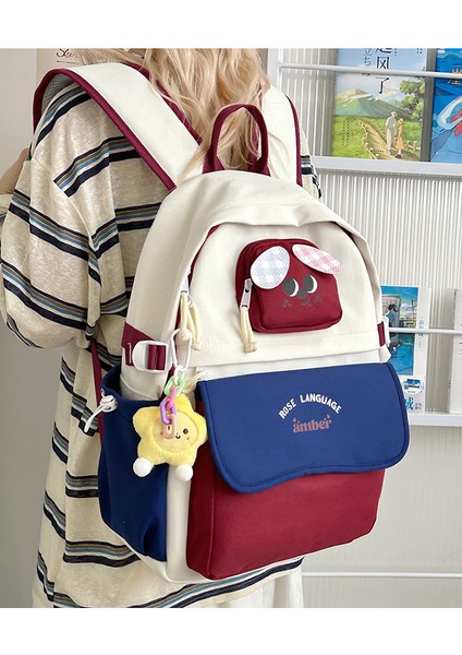 Büyük Kapasiteli Okul Çantası Seyahat Hafif Sırt Çantası (Yurt Dışından) indirimleri