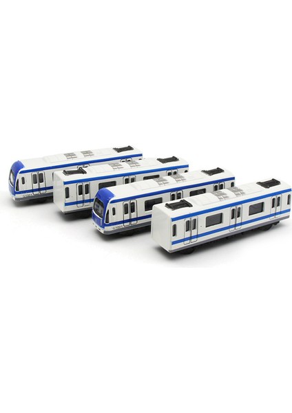 Fuxing Manyetik Hareketli Araba Alaşım Modeli Yüksek Hızlı Tren Oyuncak Demiryolu Parça Tren (Yurt Dışından)