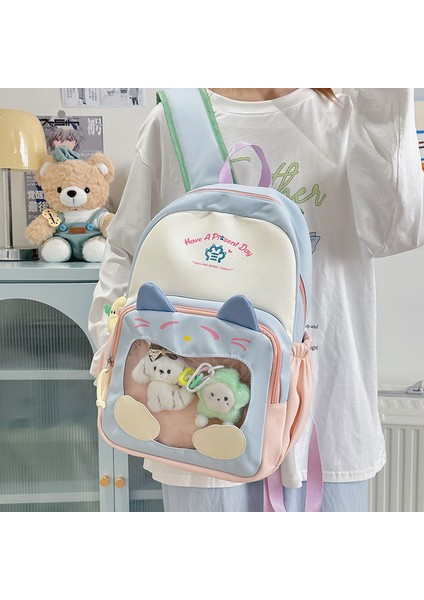 Trend Yüksek Kapasiteli Ortaokul Lise Öğrencileri Için Şeffaf Okul Çantaları (Yurt Dışından) fırsatları