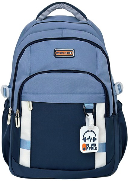 Sokak Trendi Rahat Sırt Çantası Büyük Kapasiteli Kampüs Sırt Çantası (Yurt Dışından)