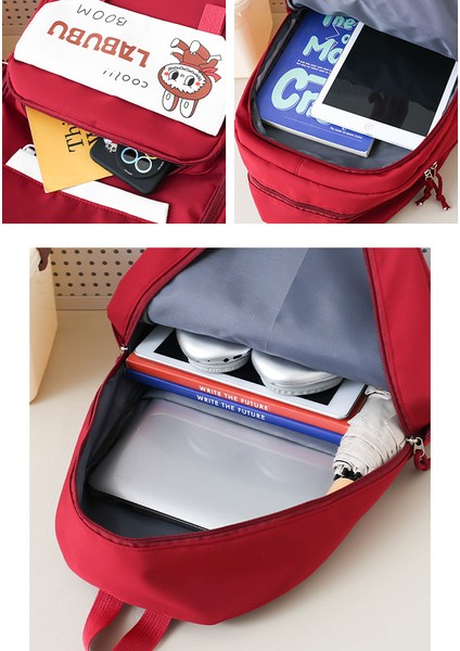 Moda Dört Parçalı Öğrenci Sırt Çantası (Yurt Dışından) modelleri