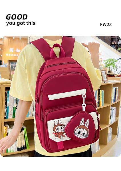 Moda Dört Parçalı Öğrenci Sırt Çantası (Yurt Dışından) indirimleri