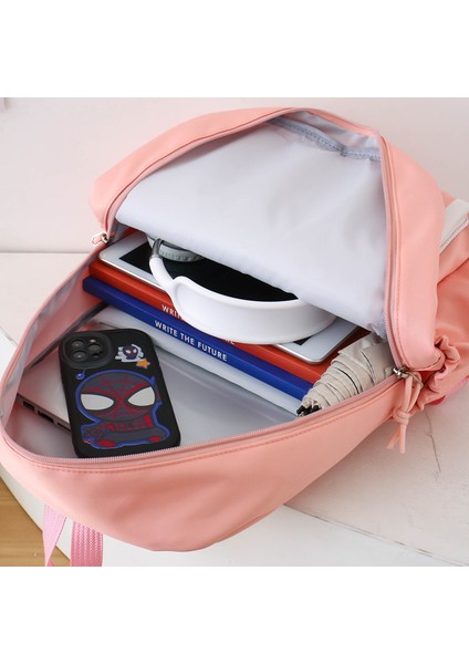 Naylon Ilkokul ve Ortaokul Sırt Çantası Üç Parçalı Büyük Kapasiteli Sırt Çantası (Yurt Dışından) fiyatları