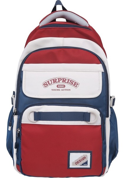 Büyük Kapasiteli Sırt Çantası Öğrenci Eğlence Seyahat Banliyö Okul Çantası (Yurt Dışından)