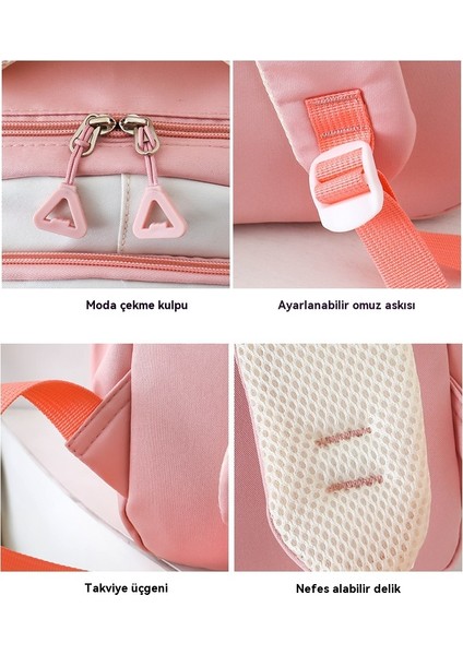 Sevimli Karikatür Sırt Çantası Minimalist Hafif Omuz Çantası (Yurt Dışından) fiyatları