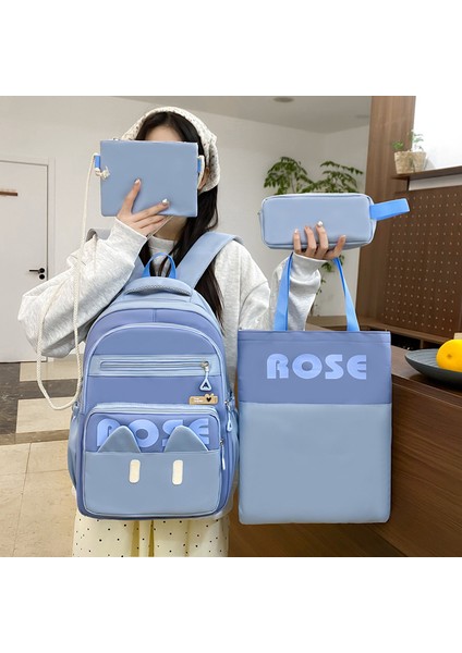Ilkokul ve Ortaokul Öğrencileri Için Okul Çantaları Çok Katmanlı Büyük Kapasiteli Hafif Omuzlar (Yurt Dışından) fırsatları