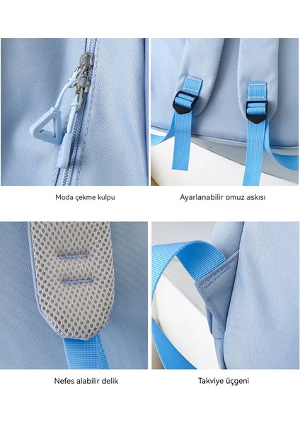 Ilkokul ve Ortaokul Öğrencileri Için Okul Çantaları Çok Katmanlı Büyük Kapasiteli Hafif Omuzlar (Yurt Dışından) fiyatları