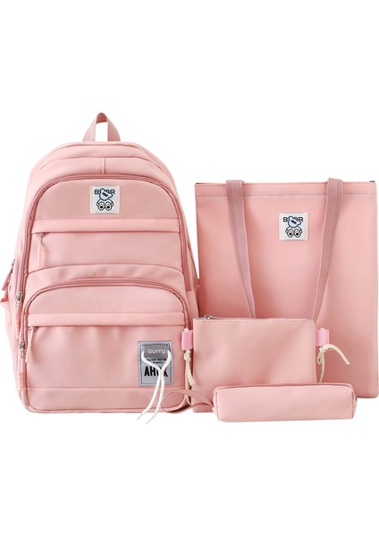 Trend Minimalist Sırt Çantası Büyük Kapasiteli Öğrenci Okul Çantası (Yurt Dışından)