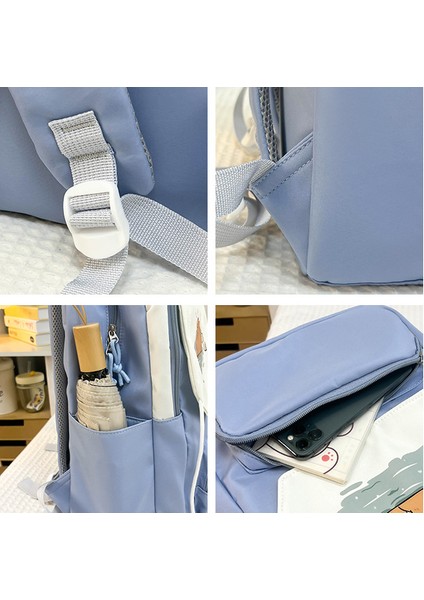 Baskılı Karikatür Okul Çantası Öğrenci Hafif Vahşi Omuz Çantası (Yurt Dışından) fırsatları