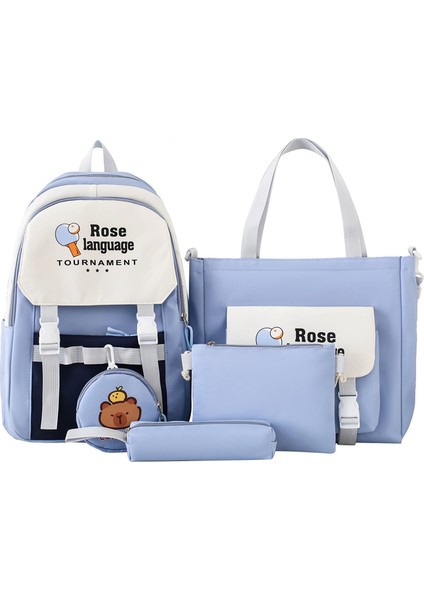 Büyük Kapasiteli Sırt Çantası Karikatür Rahat Sırt Çantası (Yurt Dışından)