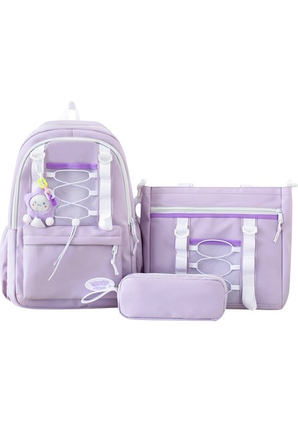 Öğrenci Yüksek Yüz Değeri Büyük Kapasiteli Sırt Çantası Okul Çantası (Yurt Dışından)