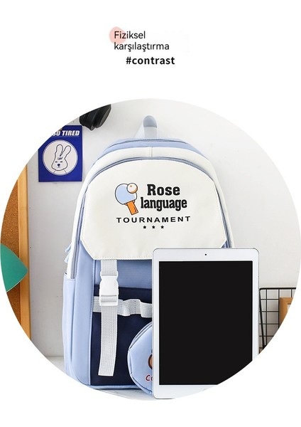 Büyük Kapasiteli Sırt Çantası Karikatür Rahat Sırt Çantası (Yurt Dışından) fırsatları