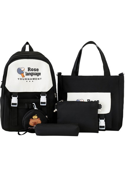 Büyük Kapasiteli Sırt Çantası Karikatür Rahat Sırt Çantası (Yurt Dışından)