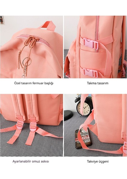 Lise Öğrencileri Hafif Kampüs Tatlı Öğrenci Sırt Çantası (Yurt Dışından) modelleri