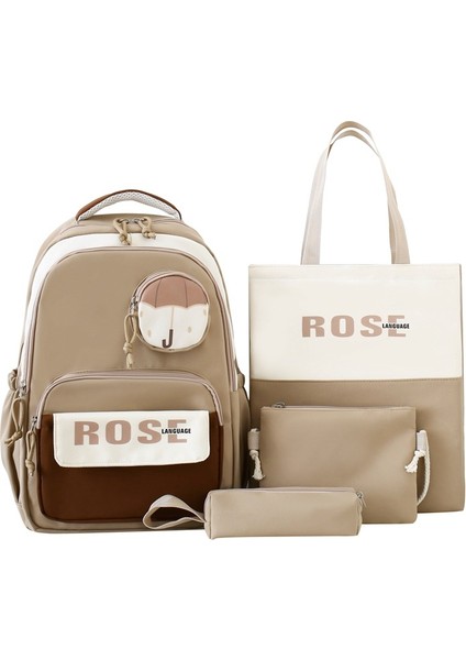 Kampüs Sırt Çantası Günlük Vahşi Büyük Kapasiteli Eğlence Sırt Çantası (Yurt Dışından)