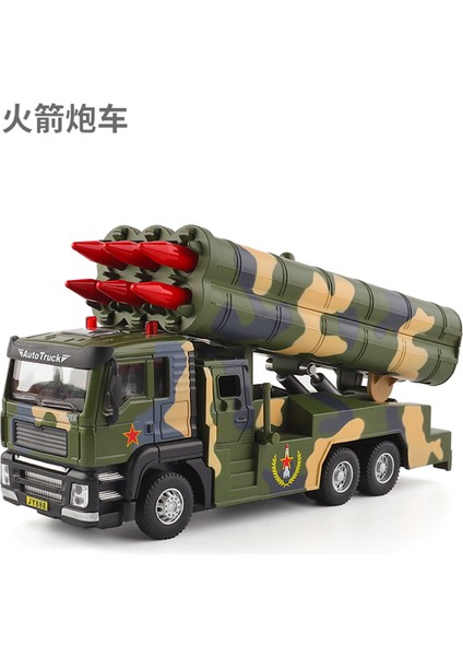 1:50 Alaşımlı Mühendislik Araba Modeli Ses ve Işık Bumerang Çocuk Oyuncakları (Yurt Dışından)