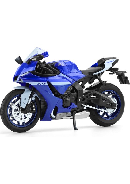 1:12 Alaşımlı Motosiklet Modeli Kawasaki Motosiklet Şok Direksiyon Oyuncak Araba (Yurt Dışından)