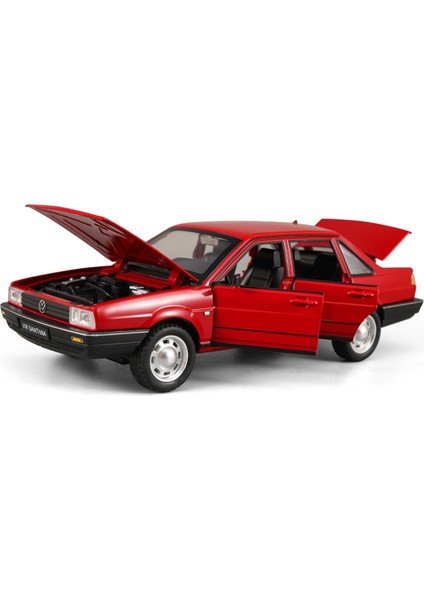 1:24 Volkswagen Santana Retro Duygu Klasik Araba Alaşımlı Araba Modeli (Yurt Dışından)
