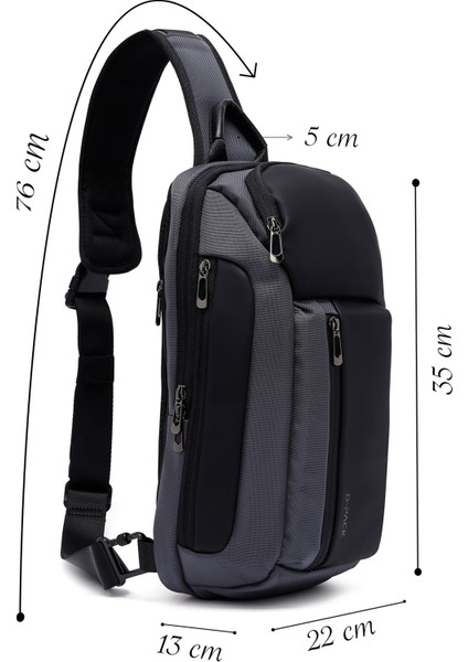 D-Pack Erkek Gri Çapraz Çanta 25SBD30316F fiyatları