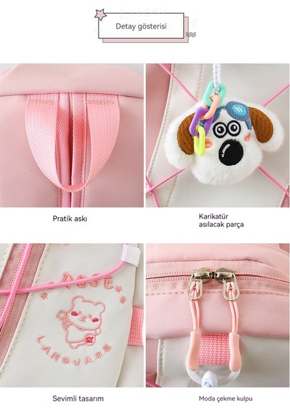 Sevimli Çizgi Film Gündelik Omuz Sırt Çantası (Yurt Dışından) fiyatları
