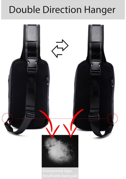D-Pack Erkek Gri Çapraz Çanta 25SBD30316F modelleri