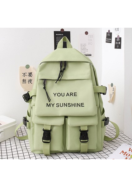 Moda Büyük Kapasiteli Kampüs Lise Öğrencisi Sırt Çantası (Yurt Dışından) indirimleri