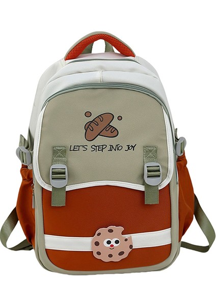 Büyük Kapasiteli Sırt Çantası Moda Ortaokul Lise Okul Çantası (Yurt Dışından)