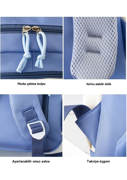 Sevimli Sırt Çantası Minimalist Vahşi Okul Çantası Seyahat Sırt Çantası (Yurt Dışından) fırsatları