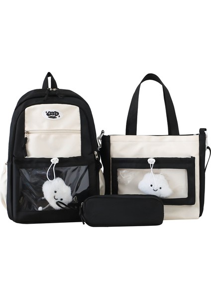 Sevimli Sırt Çantası Minimalist Vahşi Okul Çantası Seyahat Sırt Çantası (Yurt Dışından)