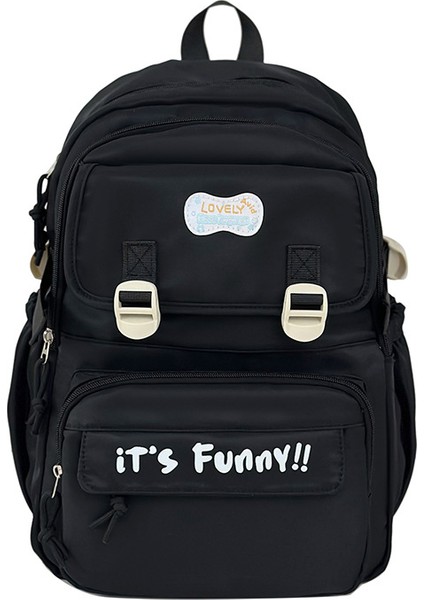 Rahat Basit Büyük Kapasiteli Okul Çantası (Yurt Dışından)