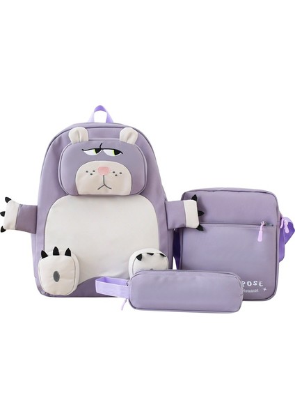 Çirkin Sevimli Sırt Çantası Niş Karikatür Öğrenci Sırt Çantası (Yurt Dışından)