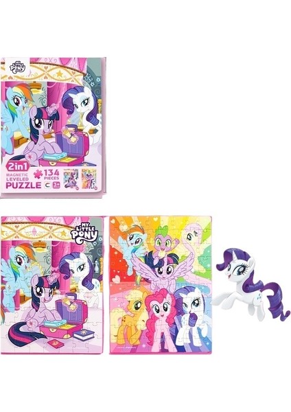 My Little Pony 2 3-6 Yaş Arası Erkek ve Kız Çocukları Için Gelişmiş Yapboz Çocuk Eğitici Manyetik (Yurt Dışından)