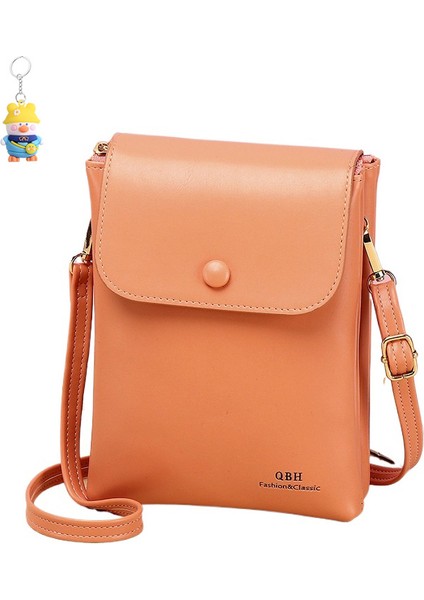 Bayan Omuz Çantası Moda Cep Telefonu Çantası Mini Crossbody Çantası Kadın Cüzdan (Yurt Dışından)