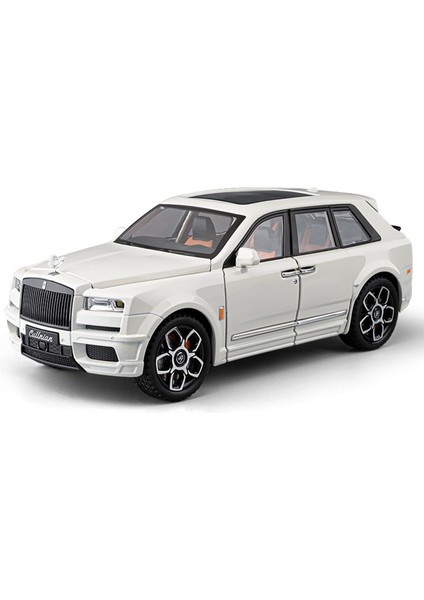 1:24 Cullinan Bb Versiyon Alaşımlı Araba Modeli Ses ve Işık Bumerang Oyuncakları (Yurt Dışından)