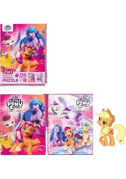 My Little Pony Gelişmiş Yapboz 3-6 Yaş Arası Erkek ve Kız Çocukları Için Eğitici Manyetik (Yurt Dışından)