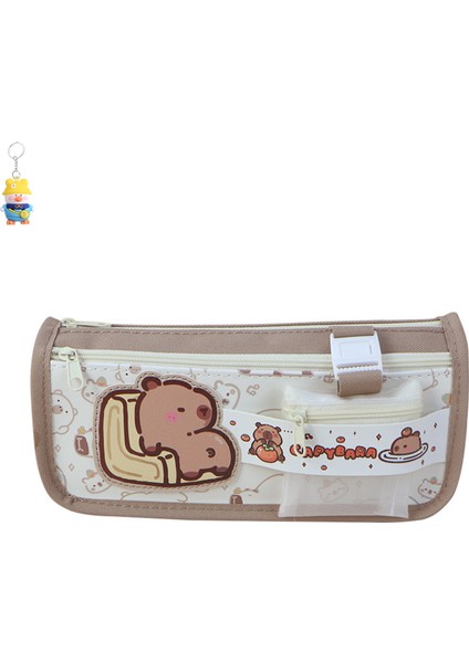 Kapibala Büyük Kapasiteli Kalem Çantası Kırtasiye Çantası Ilkokul Öğrencileri Kalem Çantası (Yurt Dışından)