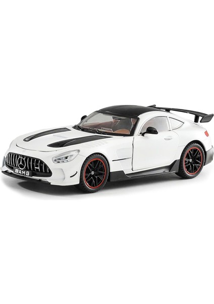 1:18 Mercedes Amggtr Alaşımlı Model Araba Bumerang Işıklı Oyuncak (Yurt Dışından)