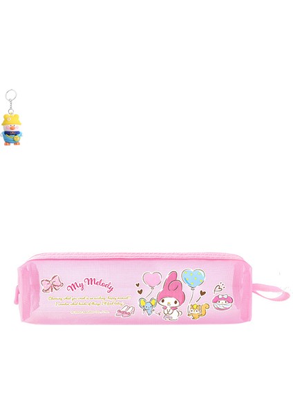 Kırtasiye Sanrio Aile Görüntü Örgü Kalem Çantası Karikatür Öğrenci Örgü Kalem Çantası (Yurt Dışından)