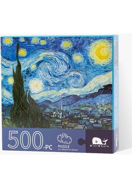 Zarif Van Gogh Yağlıboya Düz Yapboz 500 Parça Kağıt Çocuk Ürünü Yapboz (Yurt Dışından) fırsatları