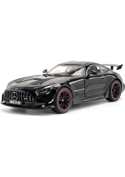 1:18 Mercedes Amggtr Alaşımlı Model Araba Bumerang Işıklı Oyuncak (Yurt Dışından)